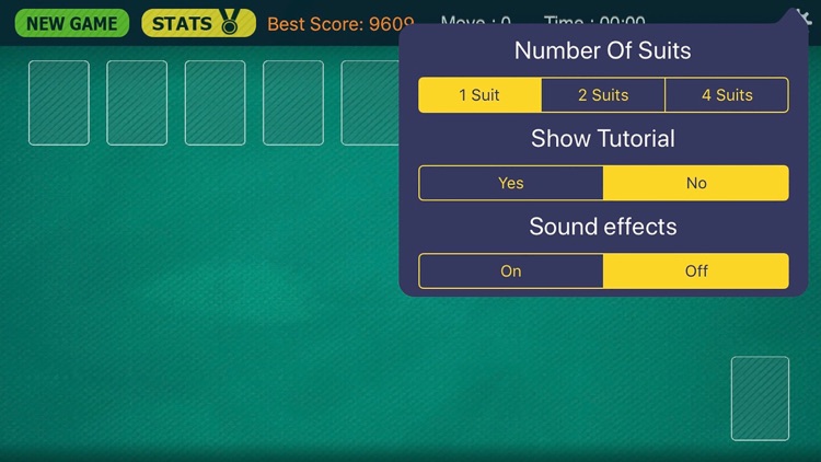 Spider Solitaire Suits