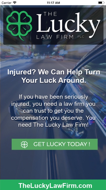 The Lucky Law Firm Injury App