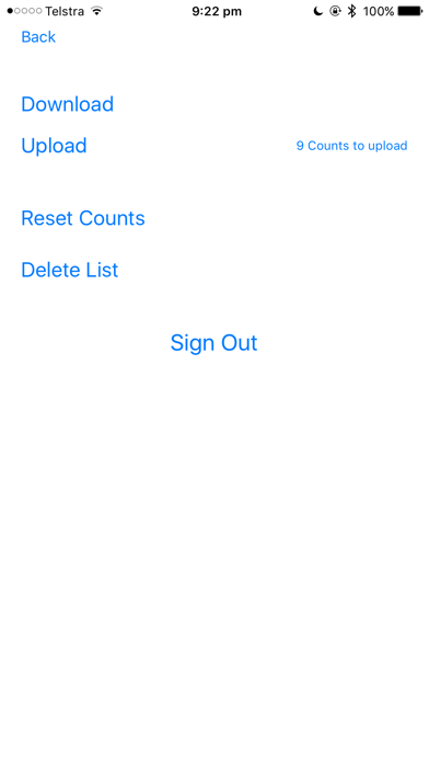 How to cancel & delete Stock Taking from iphone & ipad 2