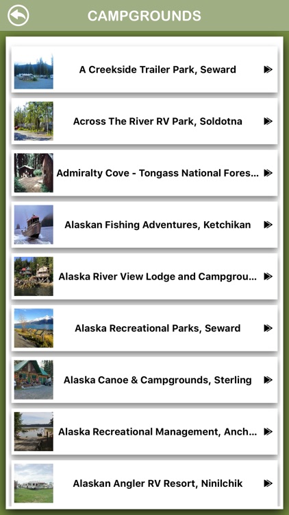 Alaska Campgrounds Offline