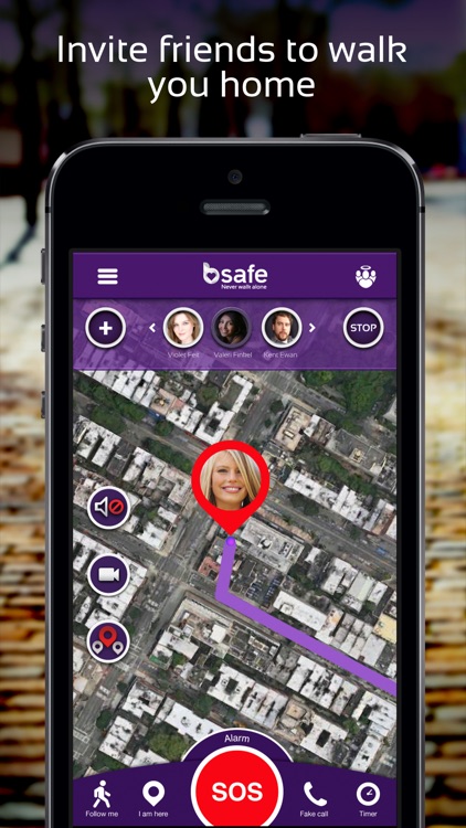 bSafe - Personal Safety App