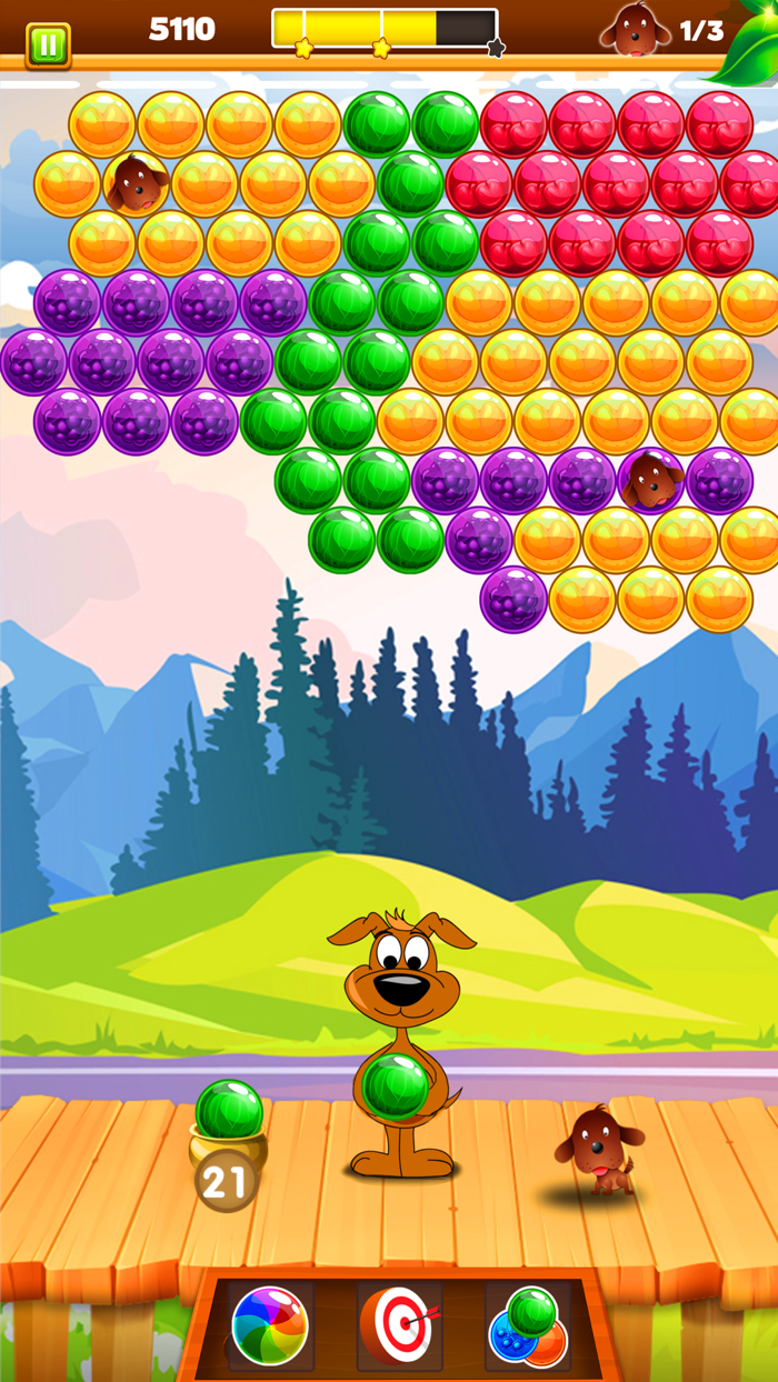 Puppy Rescue - Bubble Shooter