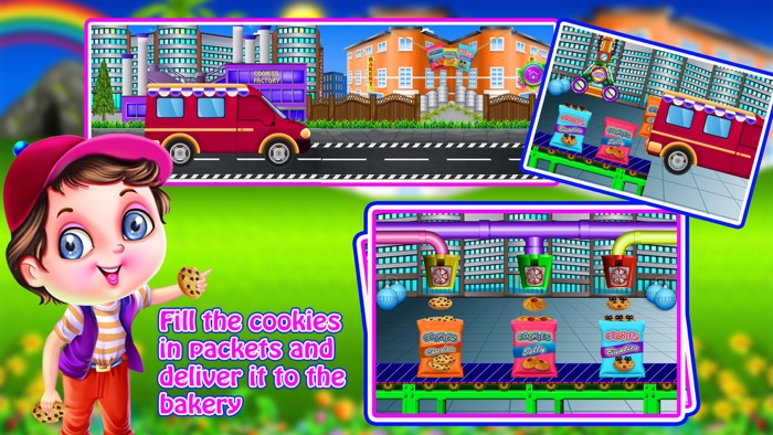 クッキー工場のクッキーゲーム