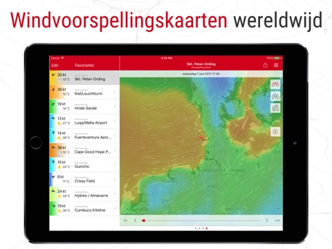 Windfinder Pro: Wind & Weather screenshot 4
