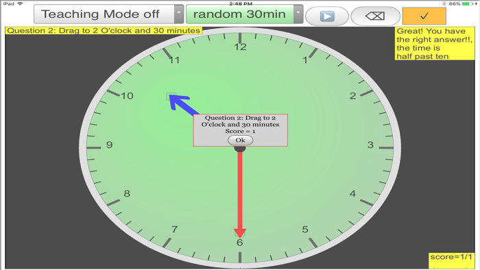 Clock Interactive for Kids