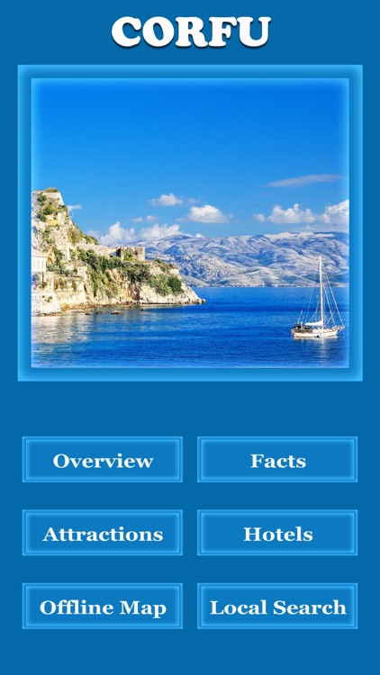 Corfu Island Offline Tourism