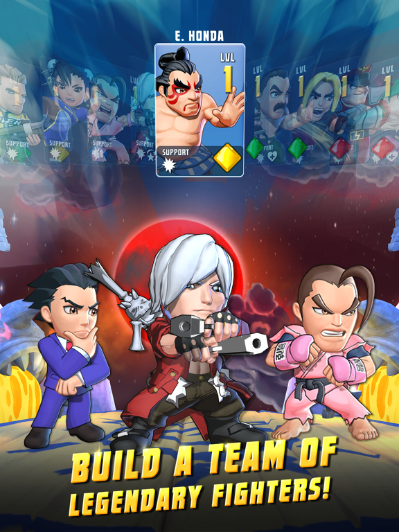 Screenshots of Puzzle Fighter for iPad