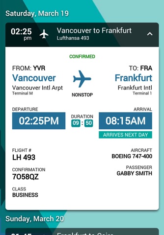 UNIGLOBE Travel Companion screenshot 3