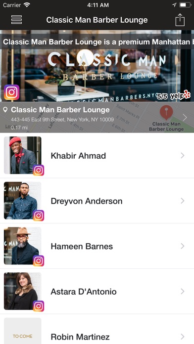 Classic Man Barber Lounge screenshot 2