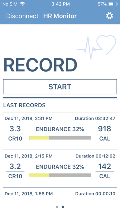 BMi Heart Rate Monitor screenshot 2