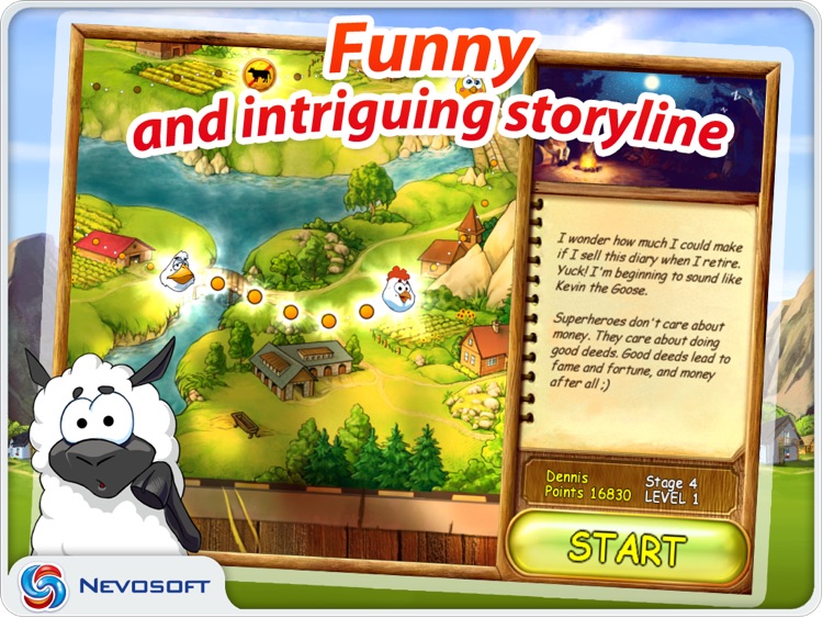 Supercow: funny farm arcade platformer HD