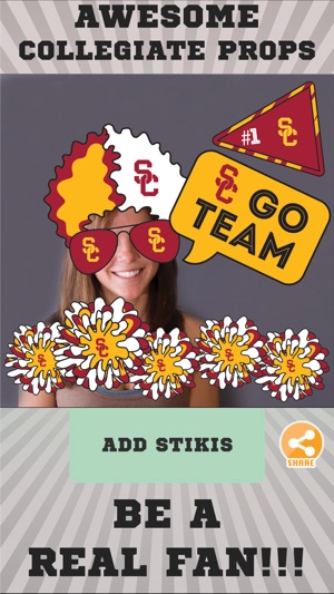 USC Trojans Selfie Stickers(圖2)-速報App