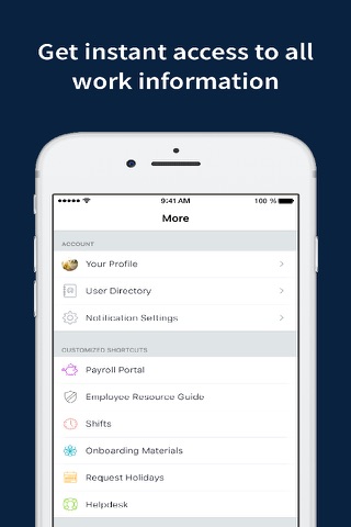 Trafo Baden – Employee App screenshot 2