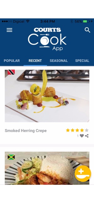 Courts Cook App