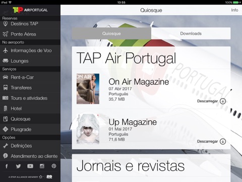 Air Portugal for iPad screenshot 4