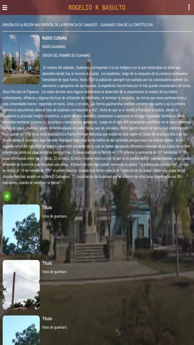 Radio Guaimaro screenshot 2