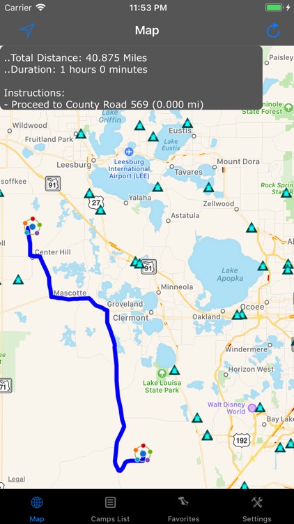 Florida – Camping & RV spots screenshot-3