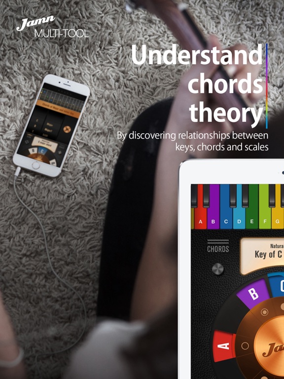 Jamn Multi-tool: Visualize music theory & get inspired to compose awesome melodies. screenshot