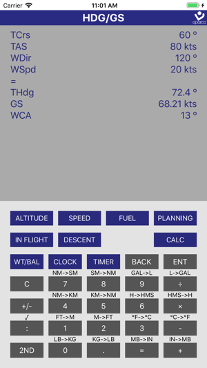 Flight Navigation Calculator(圖4)-速報App