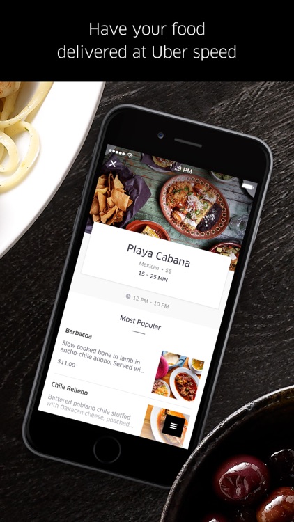 UberEATS: Uber for Food Delivery