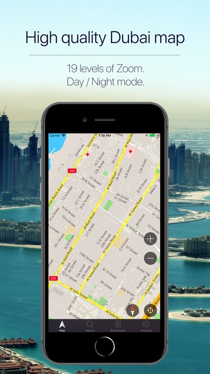 Dubai, UAE Offline Navigation
