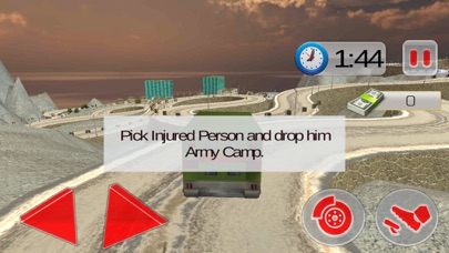 Army Ambulance Rescue Sim screenshot 2