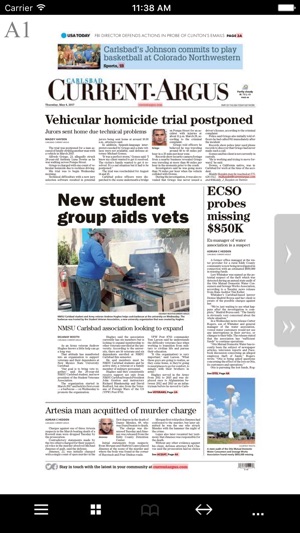 Carlsbad Current-Argus Print