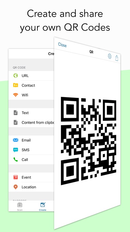 QR Code &amp; Barcode Scanner ・ by TeaCapps
