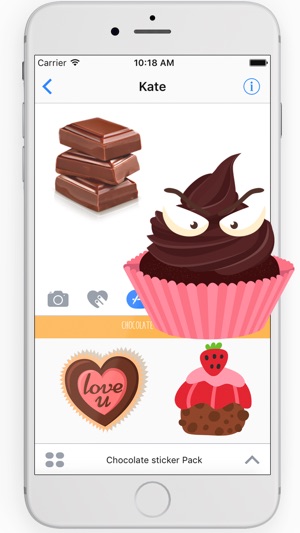 Chocolate sticker Pack for Chocolate Lovers(圖3)-速報App