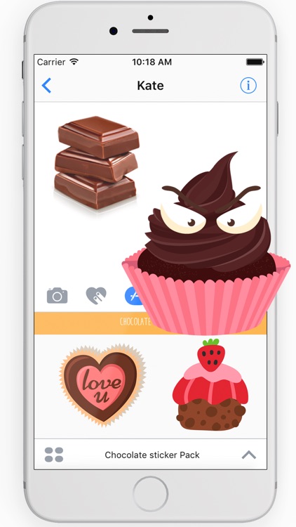 Chocolate sticker Pack for Chocolate Lovers