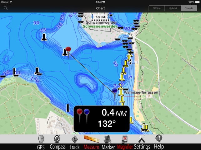 Berlin Lakes GPS Chart Pro(圖3)-速報App