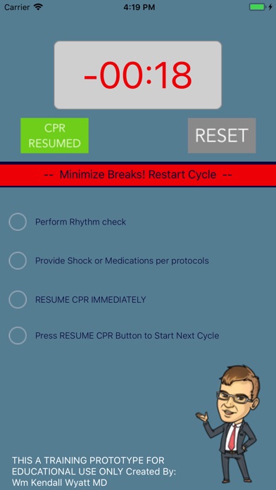ACLS & CPR Trainer - Megacode screenshot 4