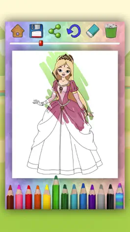 Game screenshot Magic Princess - Coloring Book hack