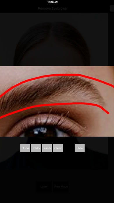 Ali Tattoo Eyebrow Simulation screenshot 3