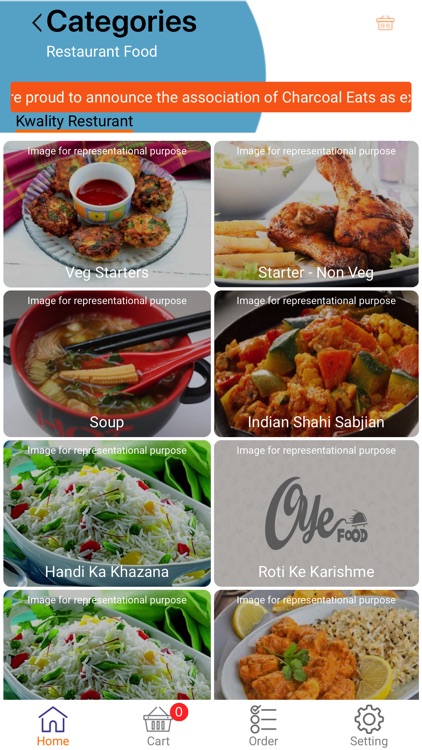 Oye Food - Food Ordering app