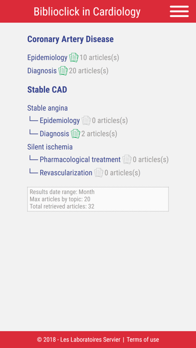 How to cancel & delete Biblioclick in Cardiology from iphone & ipad 1