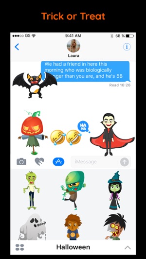 Happy Halloween Emojis Sticker(圖2)-速報App