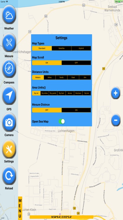 Open Sea Map Navigator