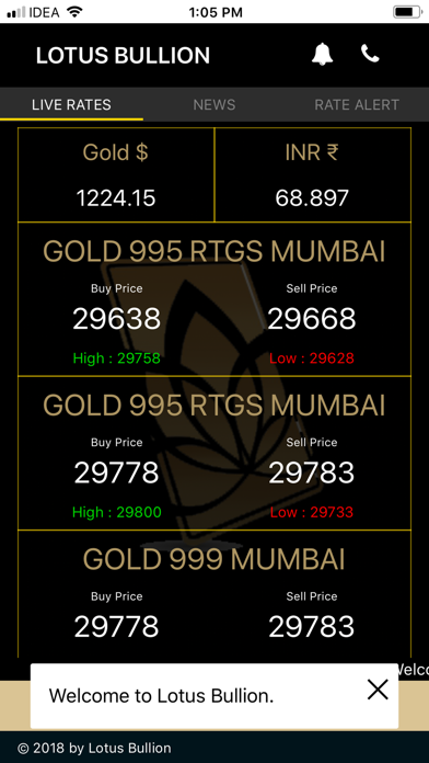 Lotus Bullion screenshot 2