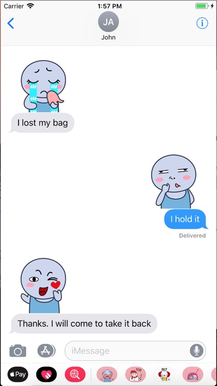 Bald Boy Sticker screenshot-3