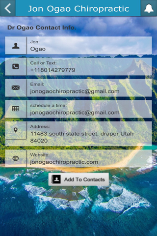 Jon Ogao Chiropractic screenshot 2