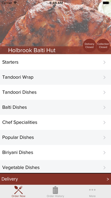 Holbrook Balti Hut screenshot 2
