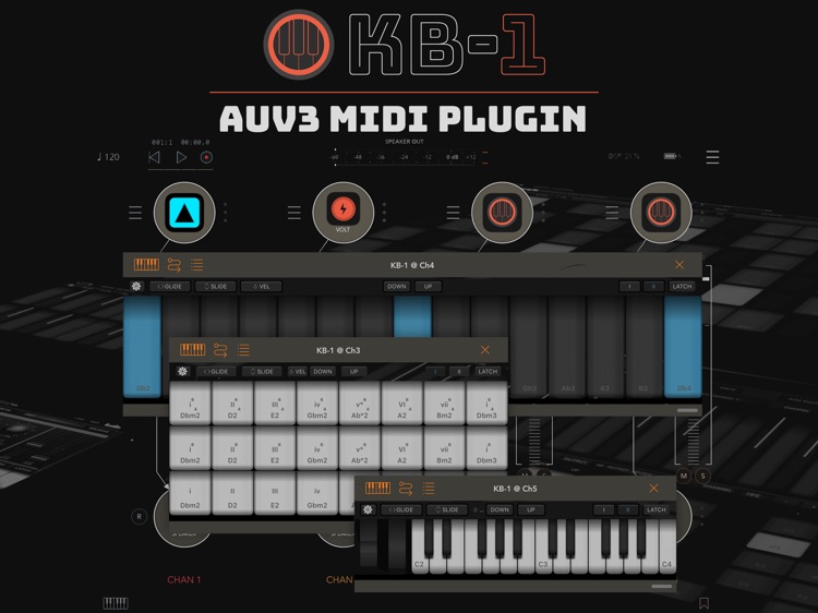 KB-1 MIDI Keyboard screenshot-3
