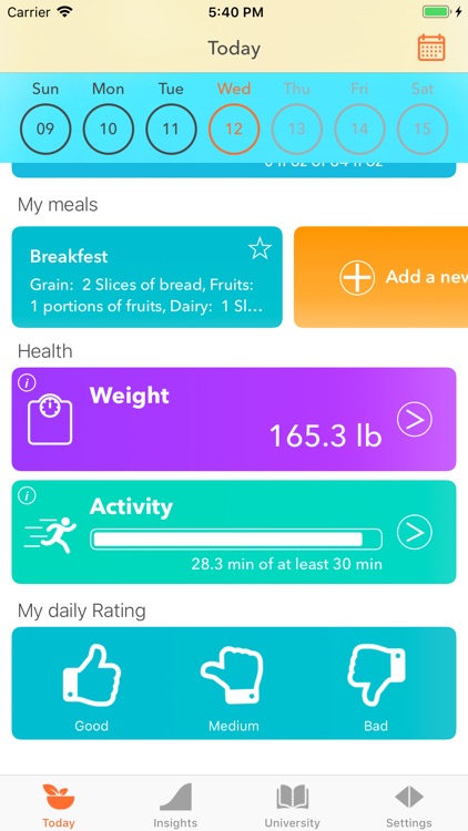 Eat Good! Food Tracker