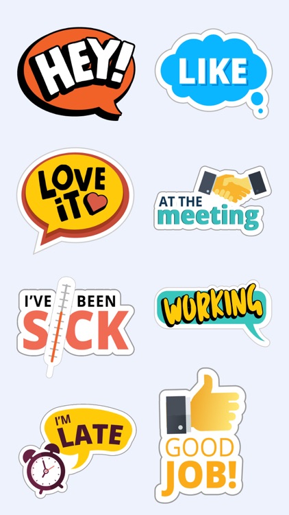 Fun Text Stickers for iMessage