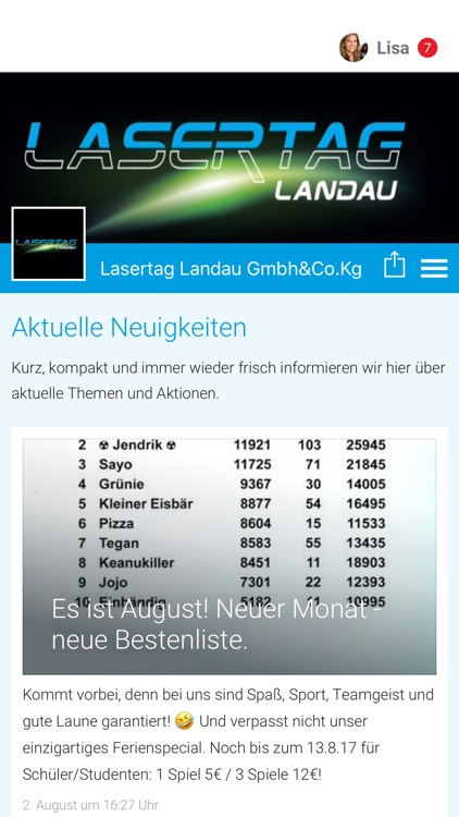 Lasertag Landau Gmbh&Co.Kg