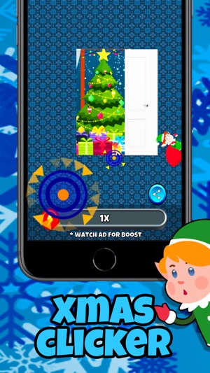 Elf Door Christmas Clicker!