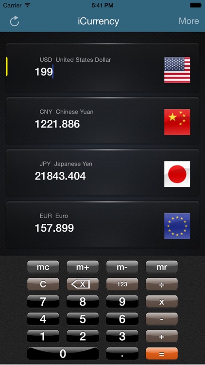 iCurrency-Exchange Rate screenshot-2