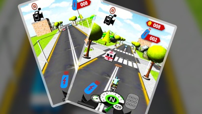 Highway Bike Stunts Racing screenshot 2