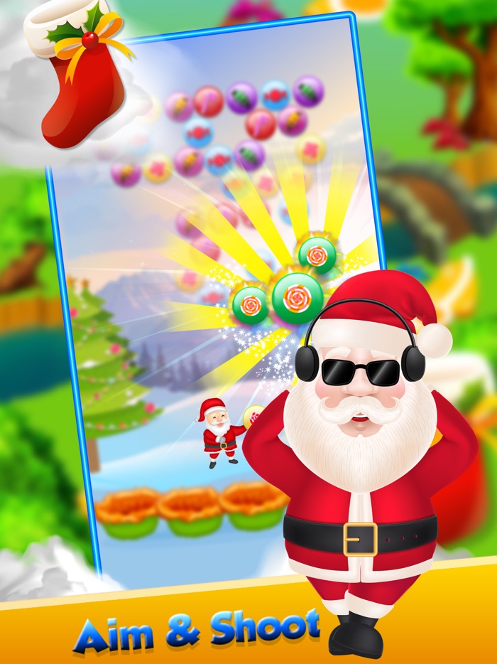 Santa Christmas Bubble Shooter